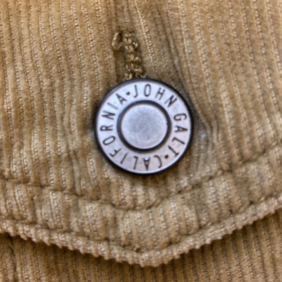 John Galt Brandy Melville Tan Cream Sherpa-Lined Jacket | One-Size S/M - Picture 9 of 11